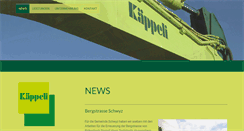 Desktop Screenshot of kaeppeli-bau.ch